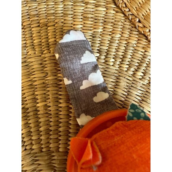 Fox Wrist Rattle & Teether Toy – Velcro Baby Sensory Band - Picture 3 of 6
